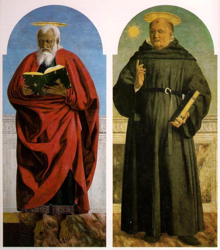 Piero della Francesca Polyptych of Saint Augustine oil painting picture